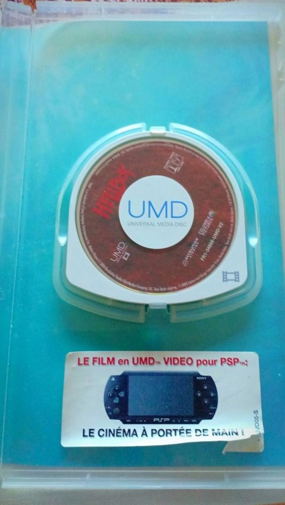 UMD vid&eacute;o pour PSP film Hellboy Photos/Video/TV