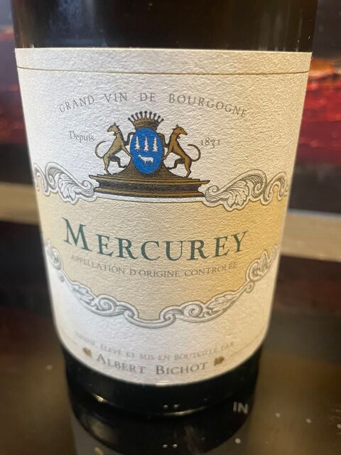 1 Bt MERCUREY Albert BICHOT Blanc Bourgogne 48 Vigneux-sur-Seine (91)
