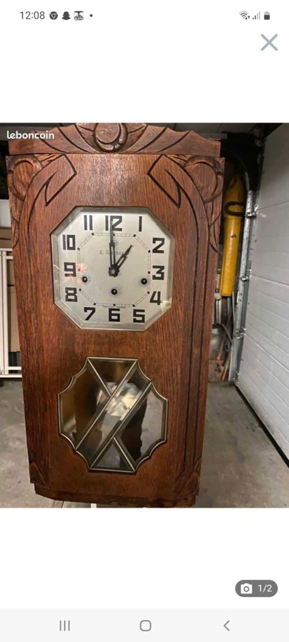rachete carillon horloge 3 poids cartel 