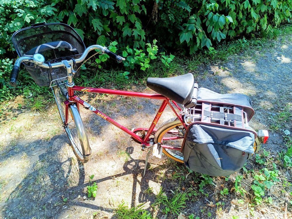 un v&eacute;lo vintage homme, id&eacute;al pour les balades Vélos