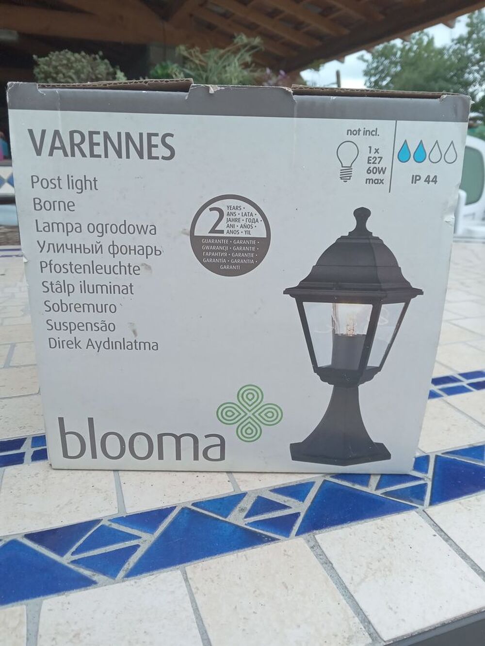 Lampe borne Bricolage