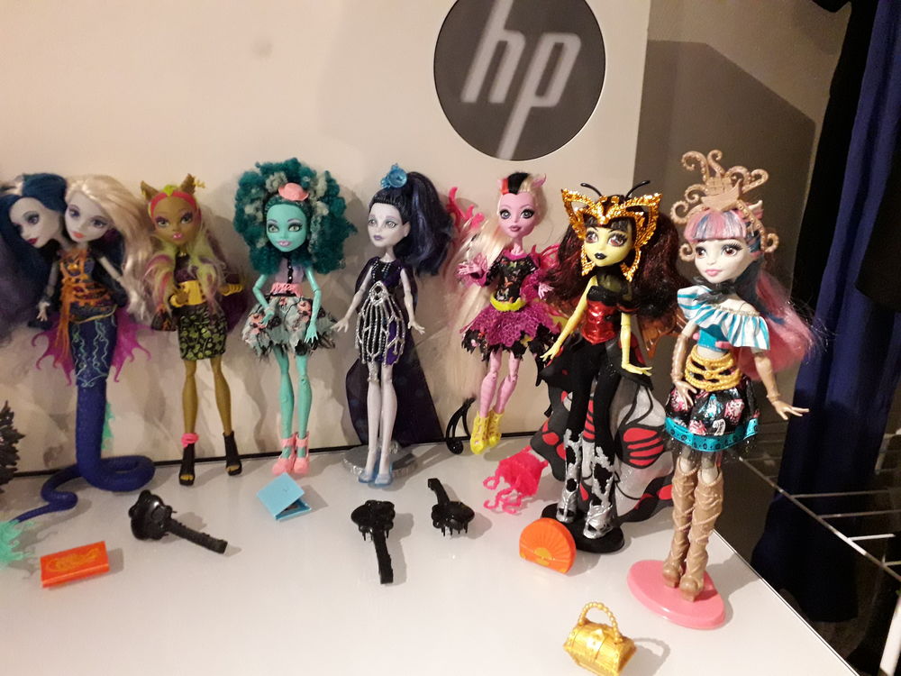 Vends lot de 13 poup&eacute;es Monster High
Jeux / jouets
