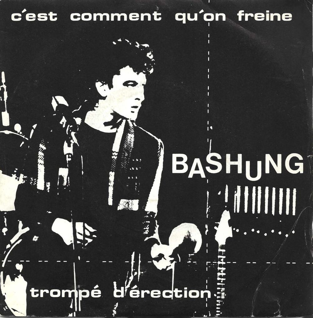 Alain Bashung "C'est comment qu'on freine" CD et vinyles