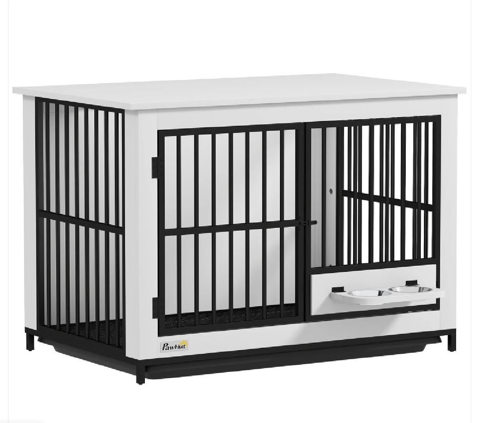   Meuble cage pour chien  