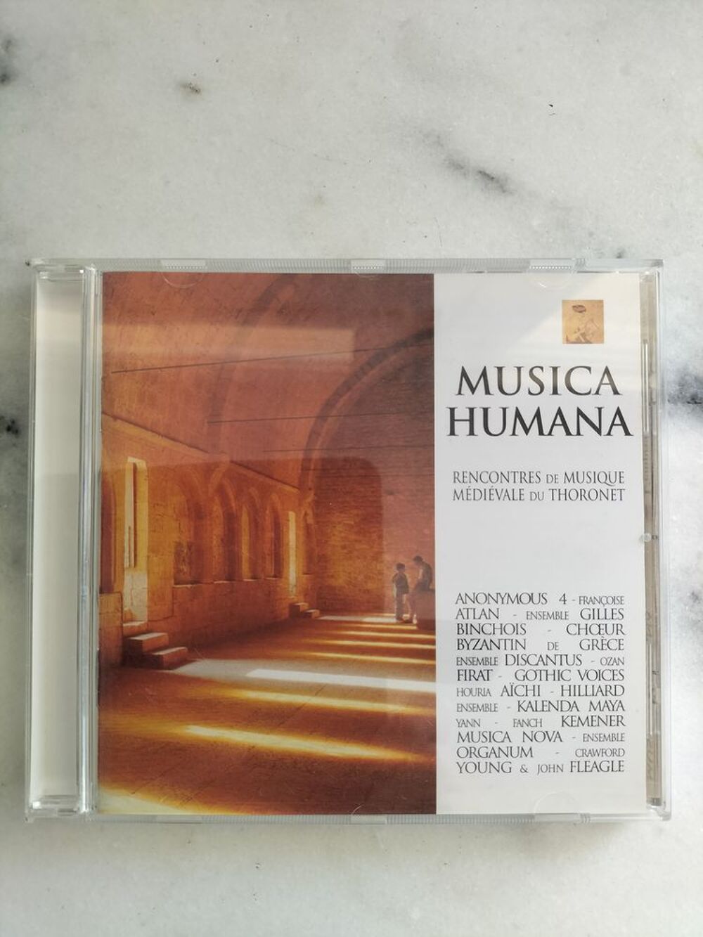 CD Musica Humana - Rencontres de musique m&eacute;di&eacute;vale du Thoron Audio et hifi