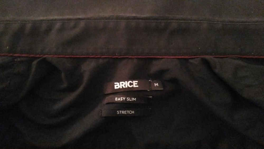 chemise noire easy slim ? stretch taille M de chez BRICE Vêtements