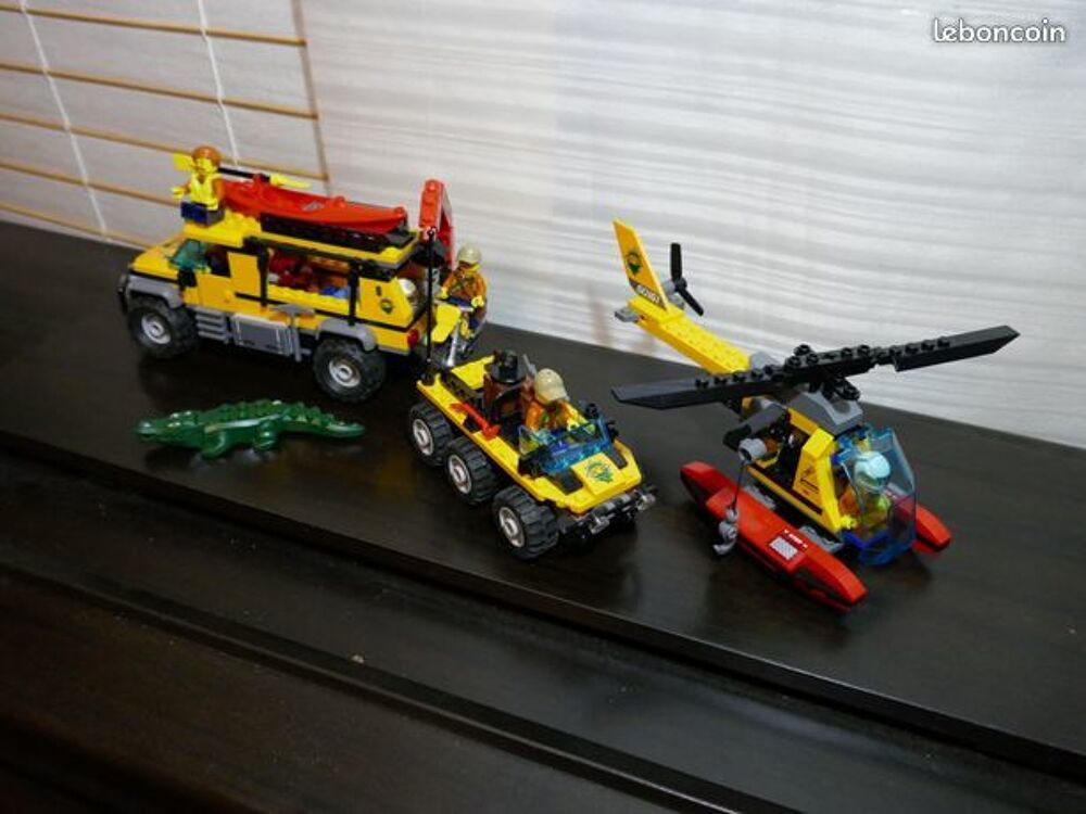 Lego 60161 site d'exploration de la jungle city, avec notice Jeux / jouets