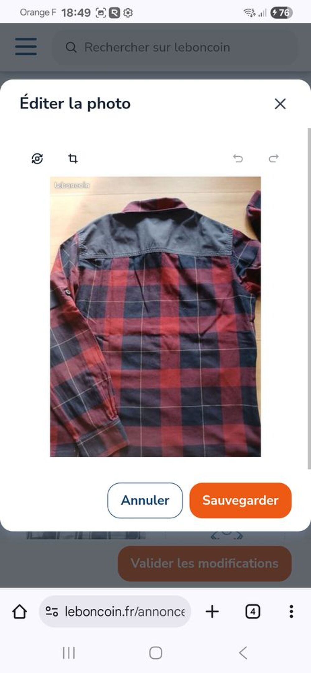 Lot de chemises Vêtements