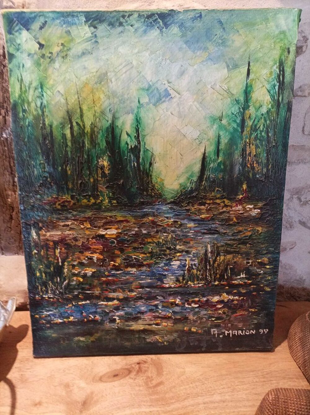 tableau peinture &agrave; l'huile 