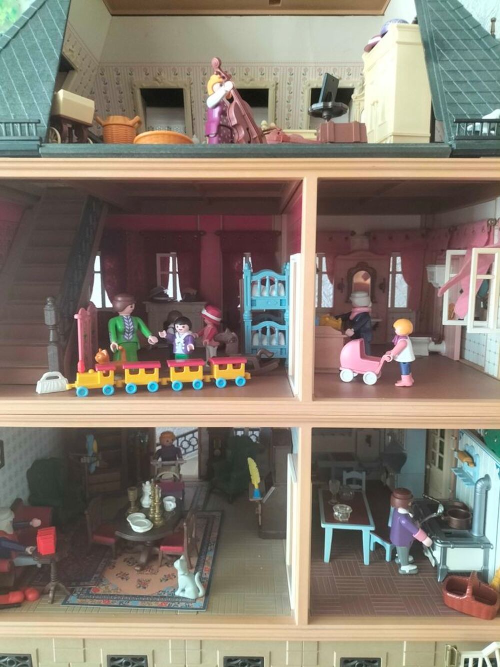 Belle &Eacute;poque : Maison et Sc&egrave;nes Playmobil 