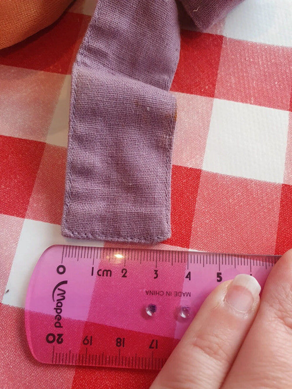 ceinture en tissu - violet 
Bijoux et montres