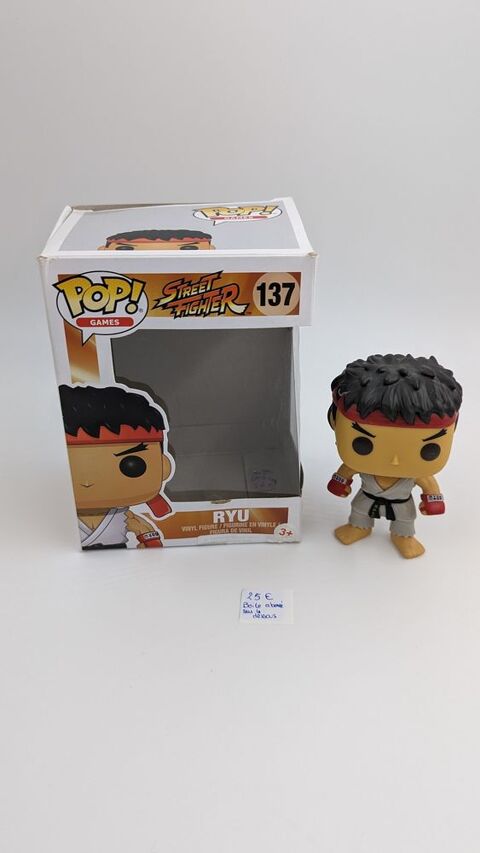 Figurine Pop Street Fighter 137 Ryu en boite 25 Vulbens (74)