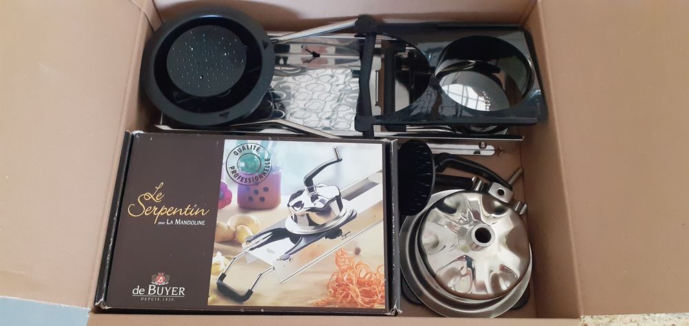 Mandoline et serpentin de cuisine professionnelle de Buyer Cuisine