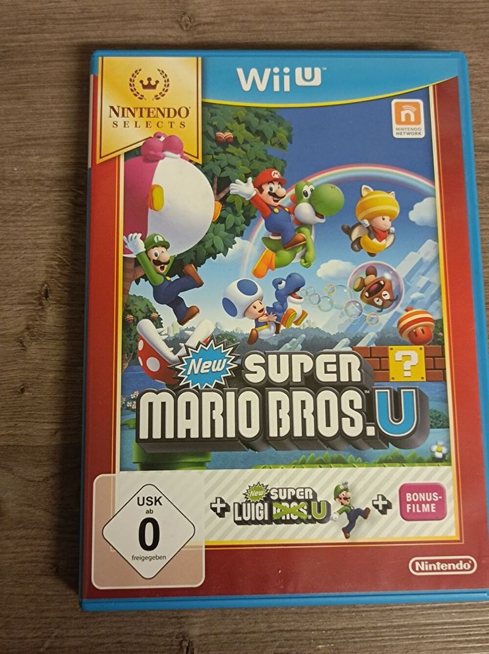 Wii U dans bo&icirc;te d'origine + 3 jeux Consoles et jeux vidéos