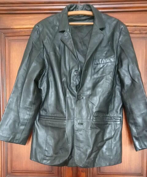 Veste en cuir d'Agneau 100 La Courneuve (93)