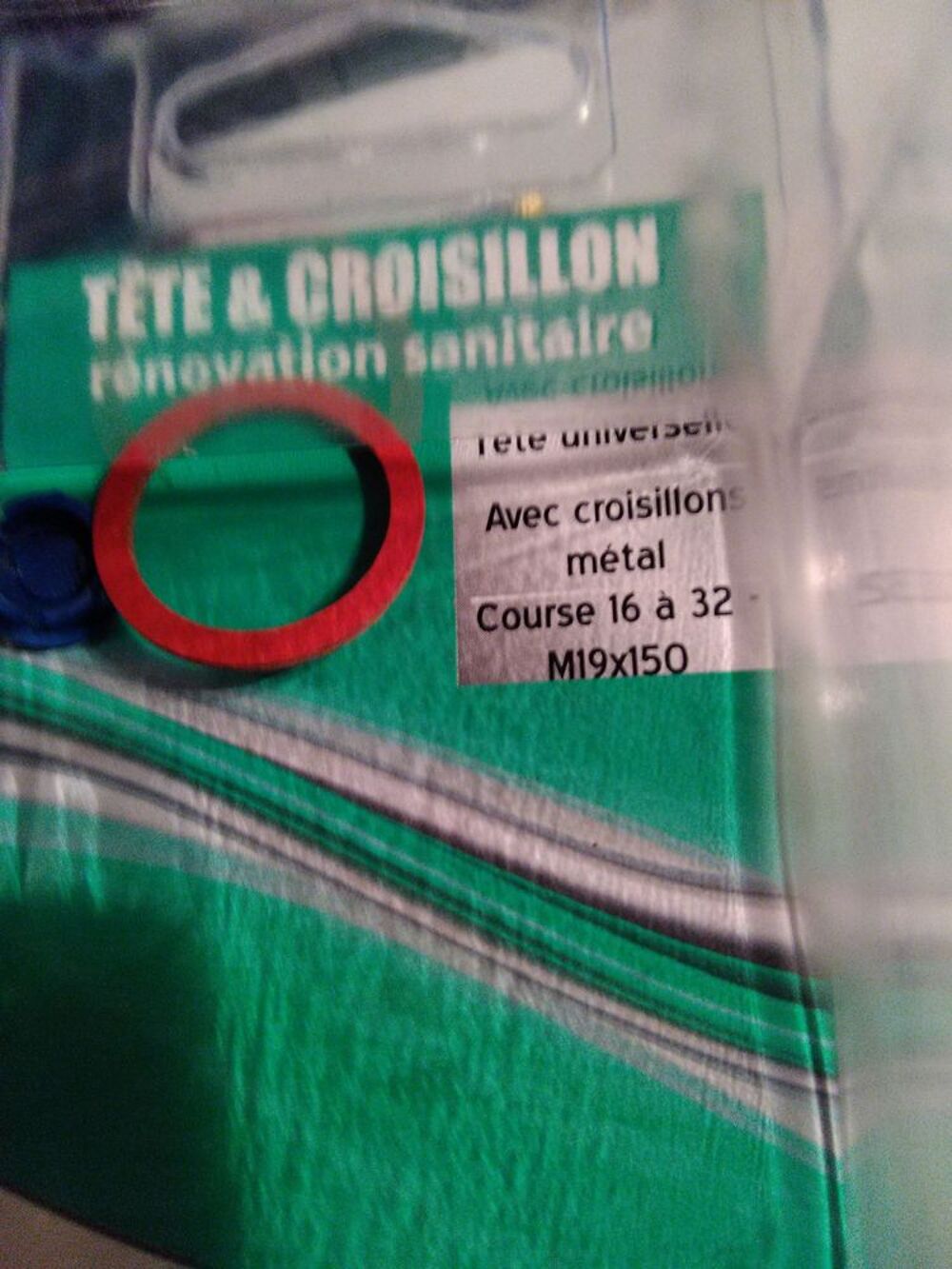 T&ecirc;te croisillon universelle de robinet salle d'eau Cuisine