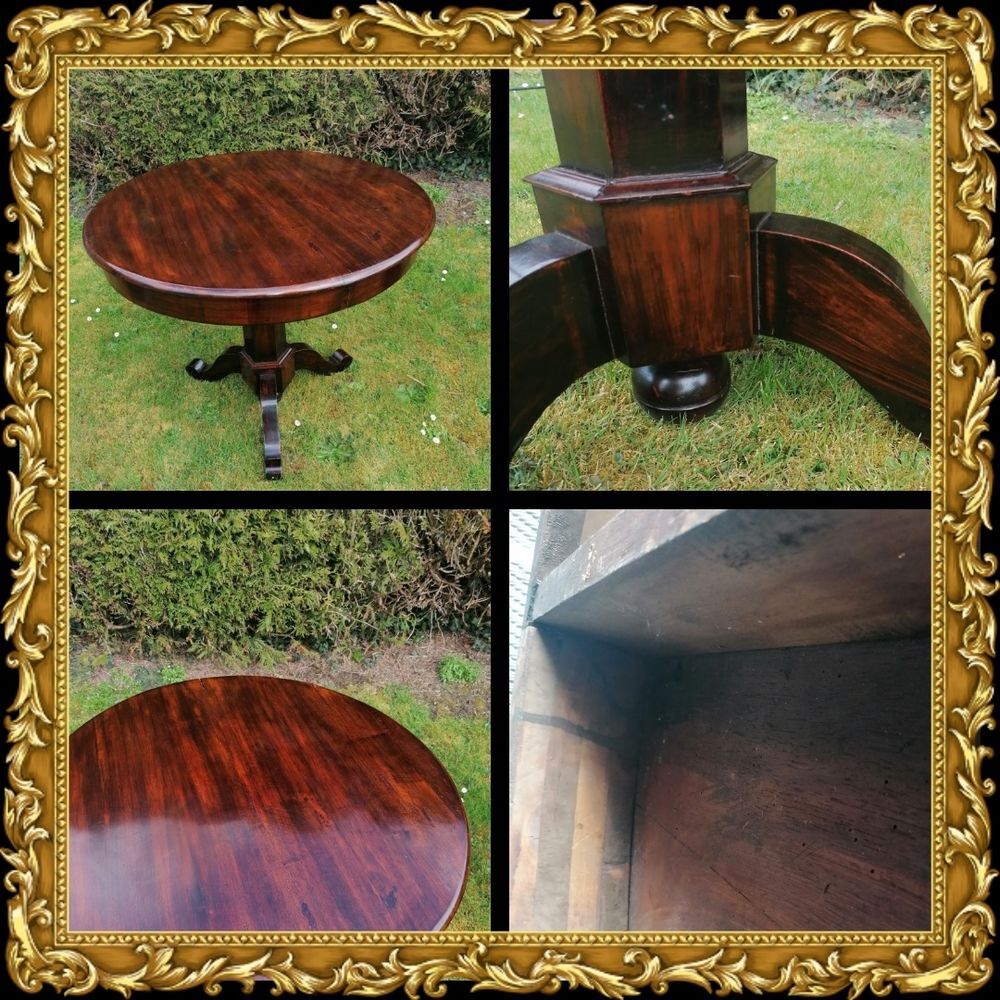 Gueridon style Louis-Philippe 19&egrave;me Meubles