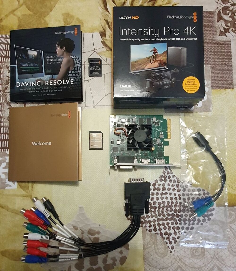 Carte acquisition Black Magic Design Intensity Pro 4K Matériel informatique