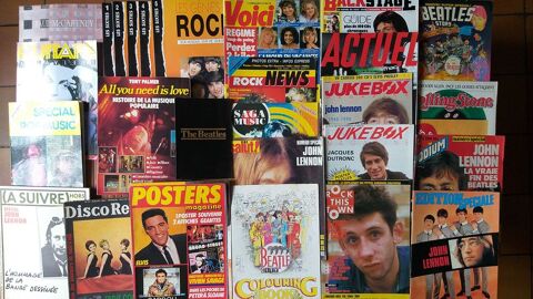 Livres et magazines beatles, rolling stones
1 Tourcoing (59)