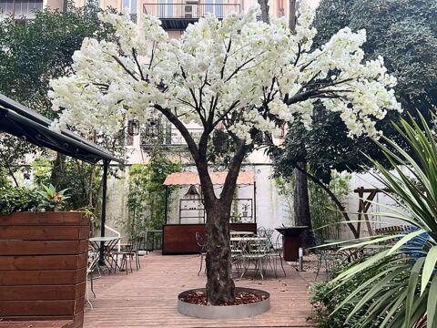 CERISIER ARTIFICIEL G�ANT 4,40 M BLANC ? D�STOCKAGE 1490 Saint-Maximin-la-Sainte-Baume (83)
