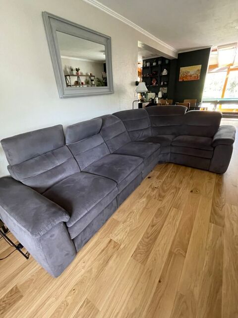Canap d'angle 5/6 places / 3 relax lectriques chteau d'Ax 990 Dammarie-les-Lys (77)