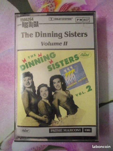 Cassette audio The Dinning Sisters 7 H�rouville-Saint-Clair (14)