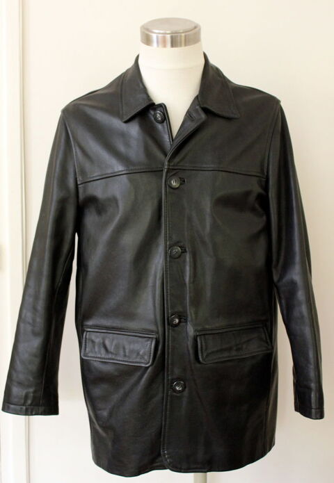 Veste cuir noir REDSKINS T.L 100 Issy-les-Moulineaux (92)