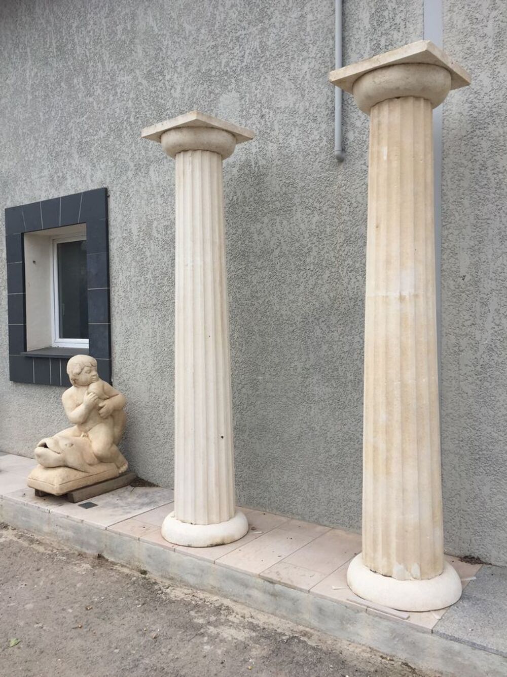 colonne en pierre naturelle Jardin