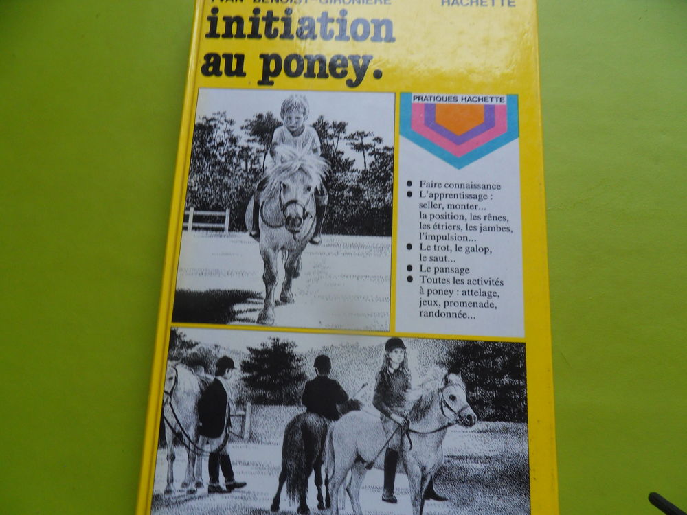 Initiation au PONEY - Hachette Livres et BD