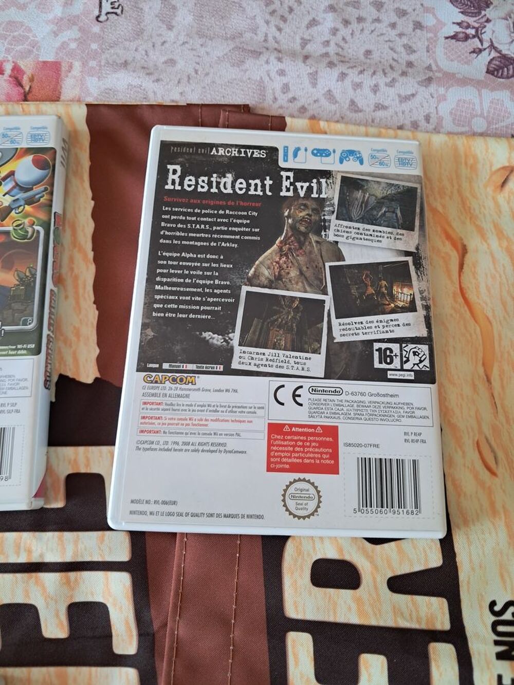 Jeu WII Resident Evil Archives vid&eacute;o anime manga TV mode Consoles et jeux vid�os