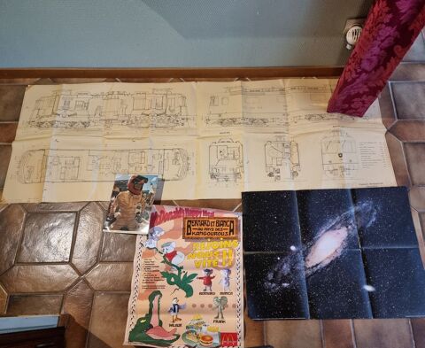 Lot de 4 affiches ou posters divers 1 Vulbens (74)