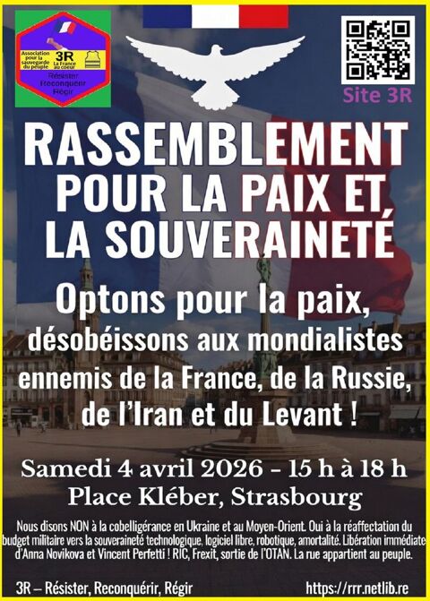 RASSEMBLEMENT POUR LA PAIX ET LA SOUVERAINET� 0 Strasbourg (67)