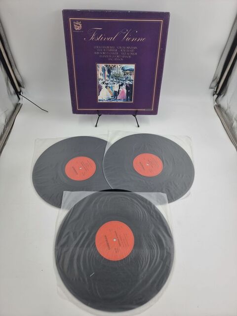 Coffret vinyle 33 tours Festival Vienne : Le Beau Danube... 7 Vulbens (74)