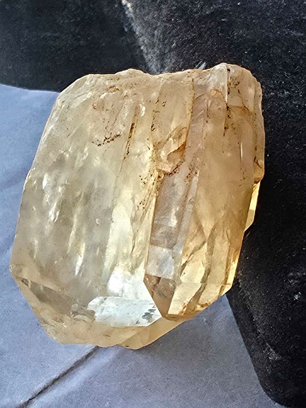 Citrine Naturelle Brute Kolwezi RDC-Critzl Quartz 97g 