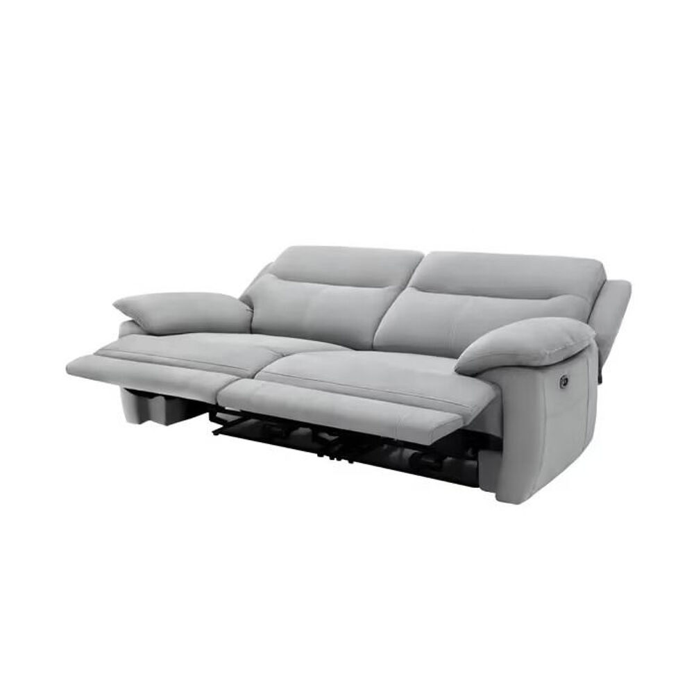 2 Canap&eacute; Curtis 3 places relax &eacute;lectrique vendu s&eacute;parement Meubles