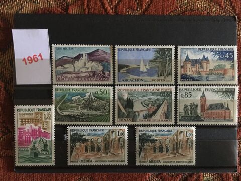 Timbres de Collection de France  Neufs  **  1961 1 Lyon 7 (69)