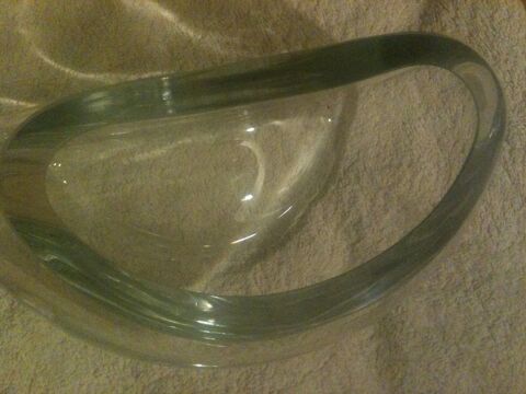 Vase contemporain demi-sph�re design 80 Rouen (76)