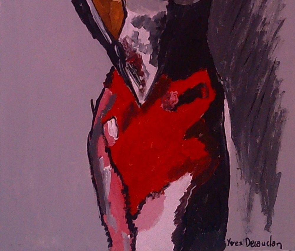 Tableau personnage "Angela " Décoration