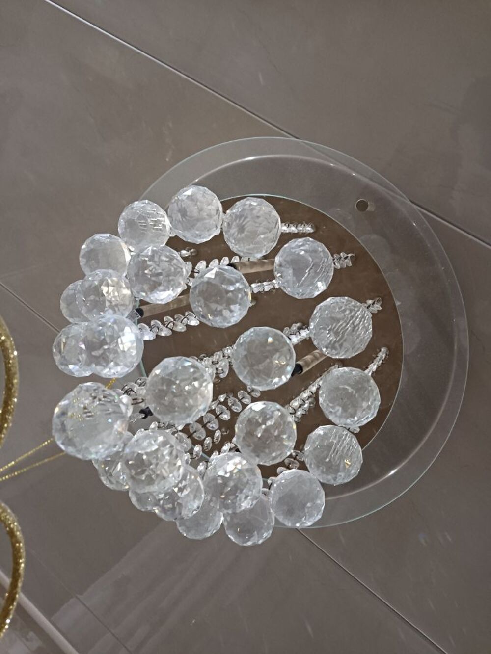 plafonnier lustre cristal Décoration