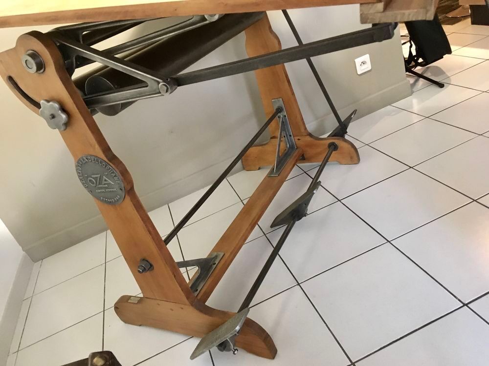 Table Architecte OZA - Ann&eacute;es 50 Meubles