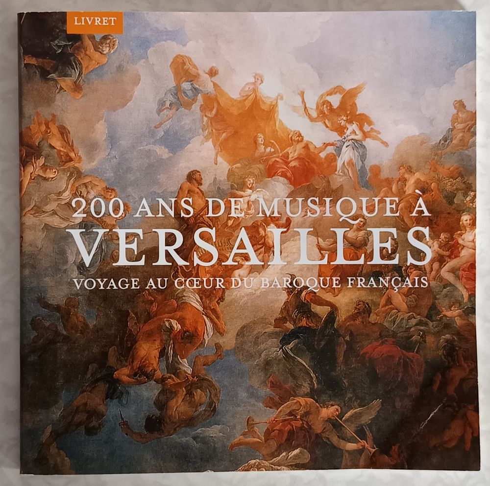 200 ans de musique &agrave; Versailles Coffret 20 CD Box Lully Rame CD et vinyles
