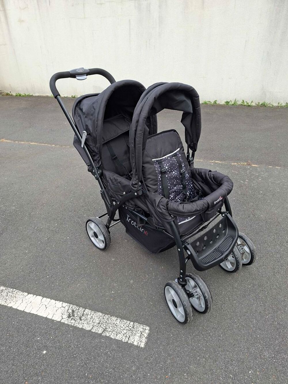 Poussette double Puériculture