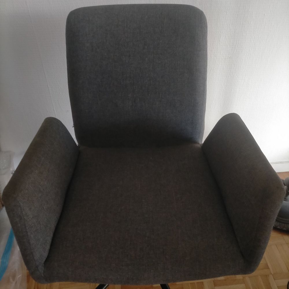 fauteuil de bureau r&eacute;glable en tissu Meubles