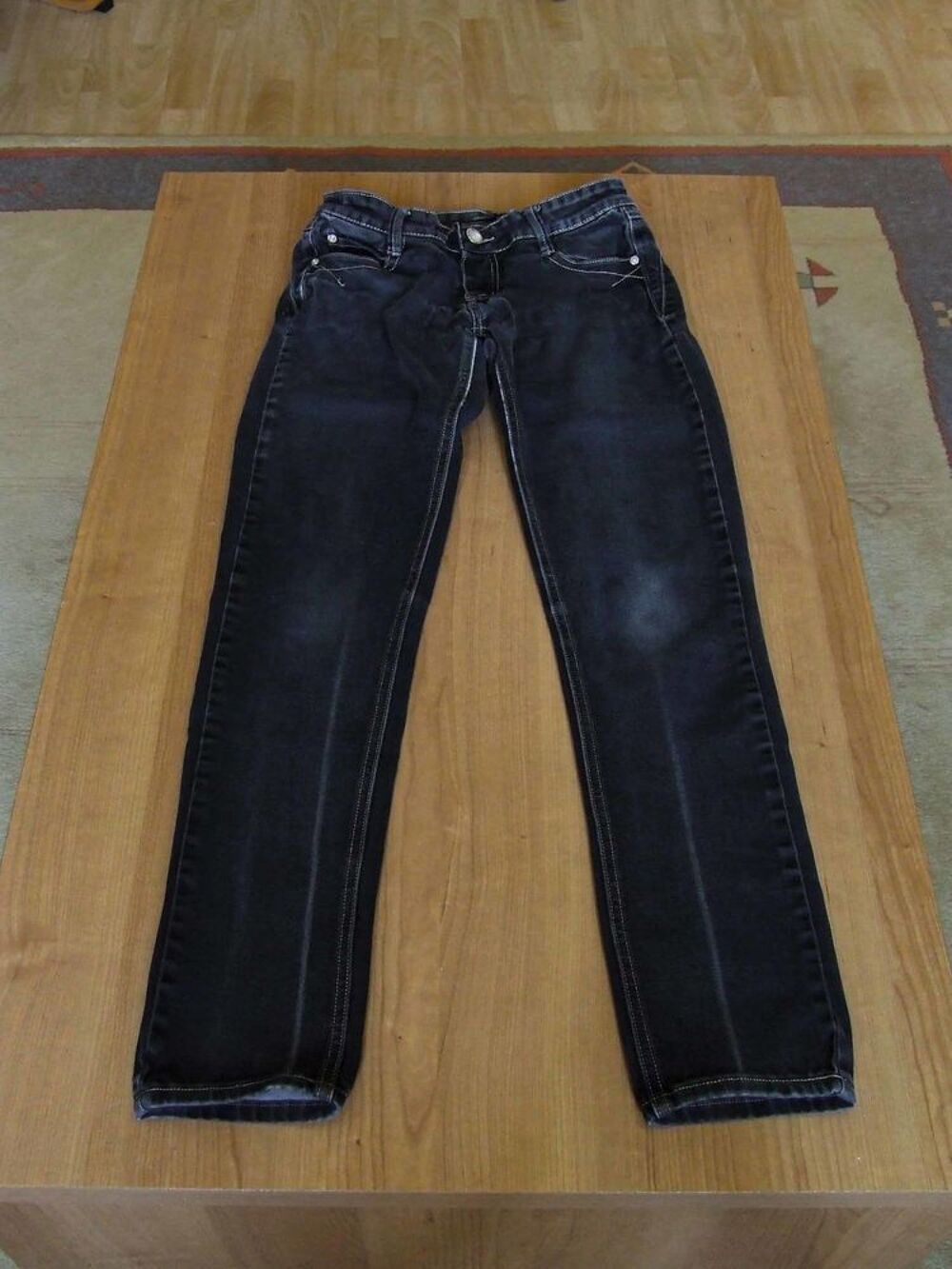 Jeans slim, femme MIM Noir T 36 Vêtements