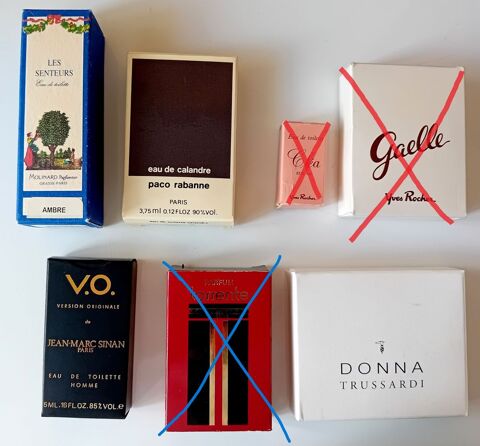 Miniatures de parfum � 1 � 1 Strasbourg (67)