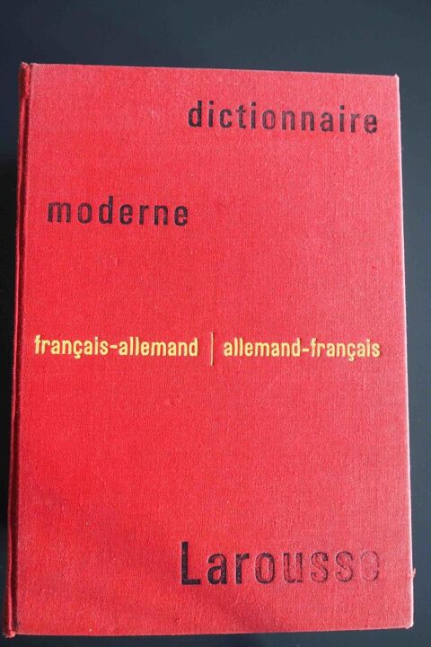 Dictionnaire moderne français allemand, allemand-français, 5 Rennes (35)