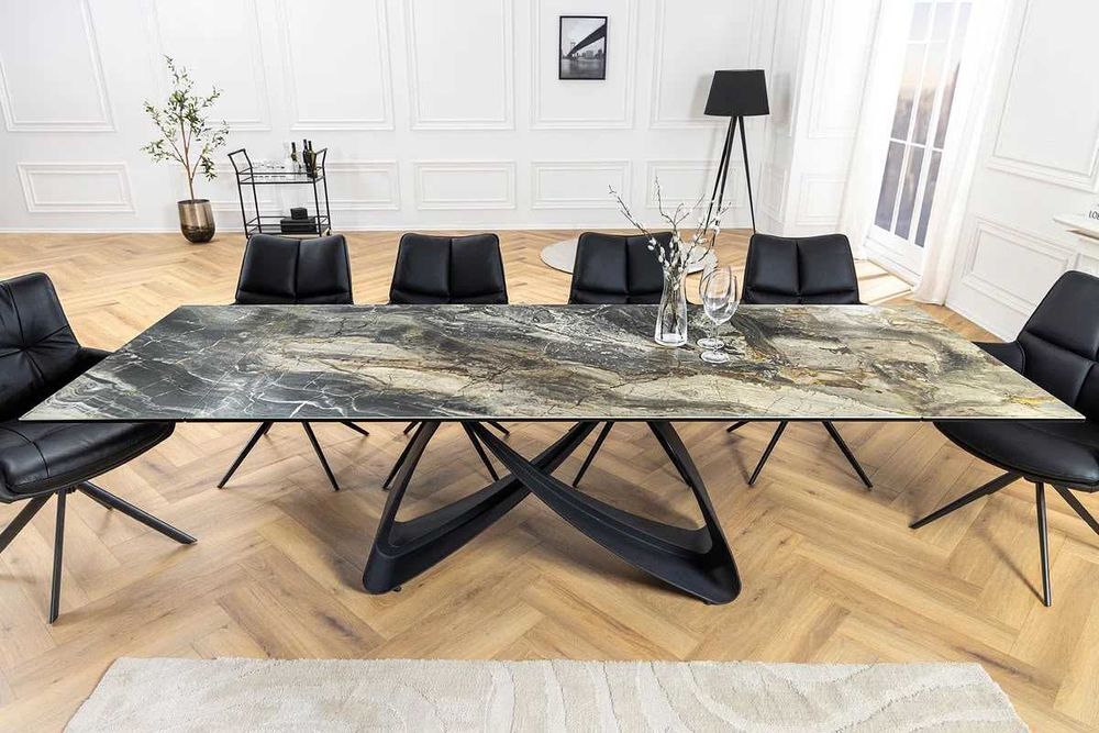 Grande table salle &agrave; manger+ fauteuils style moderne tr&egrave;s bon &eacute;tat Meubles