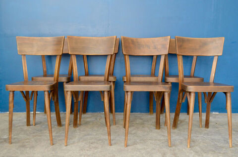 Chaises bistrot ancienne en lot ou srie vintage bohme 100 Wintzenheim (68)