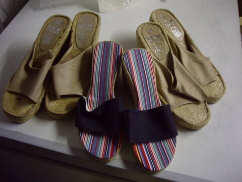 Diverses Mules-espadrilles talon compensé pt39 4 Bouxwiller (67)