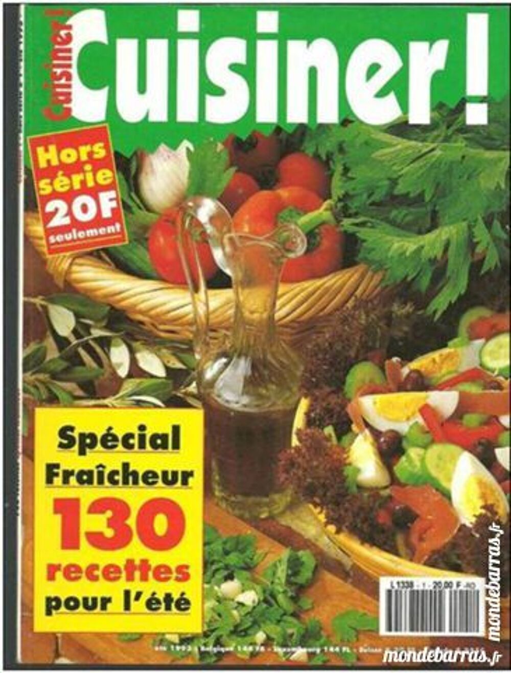 Cuisiner magazine Hors s&eacute;rie N&deg;1 - 100 recettes s Livres et BD